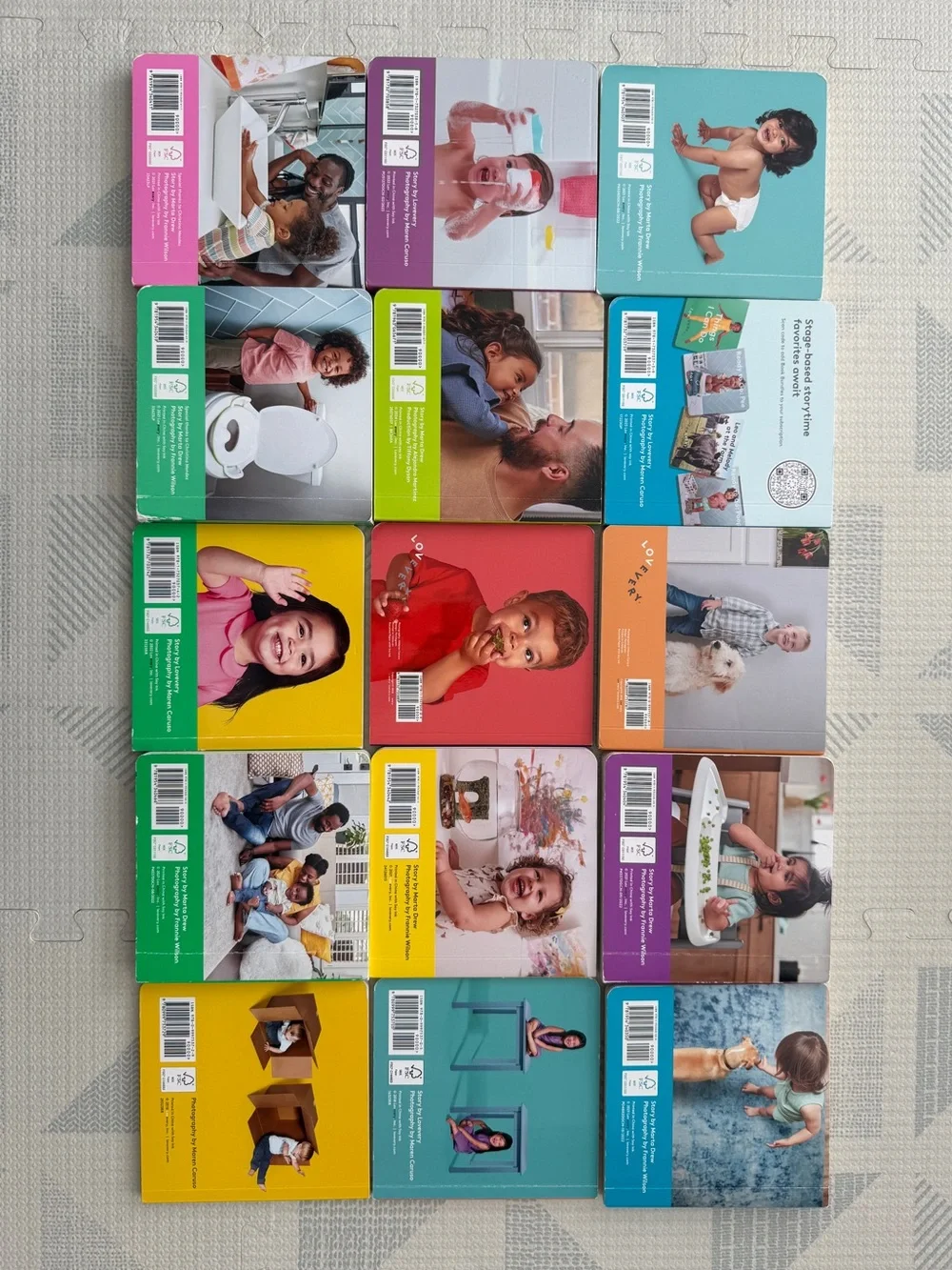 Lovevery Colorful Board Book Set - Assorted infant toddler bundle